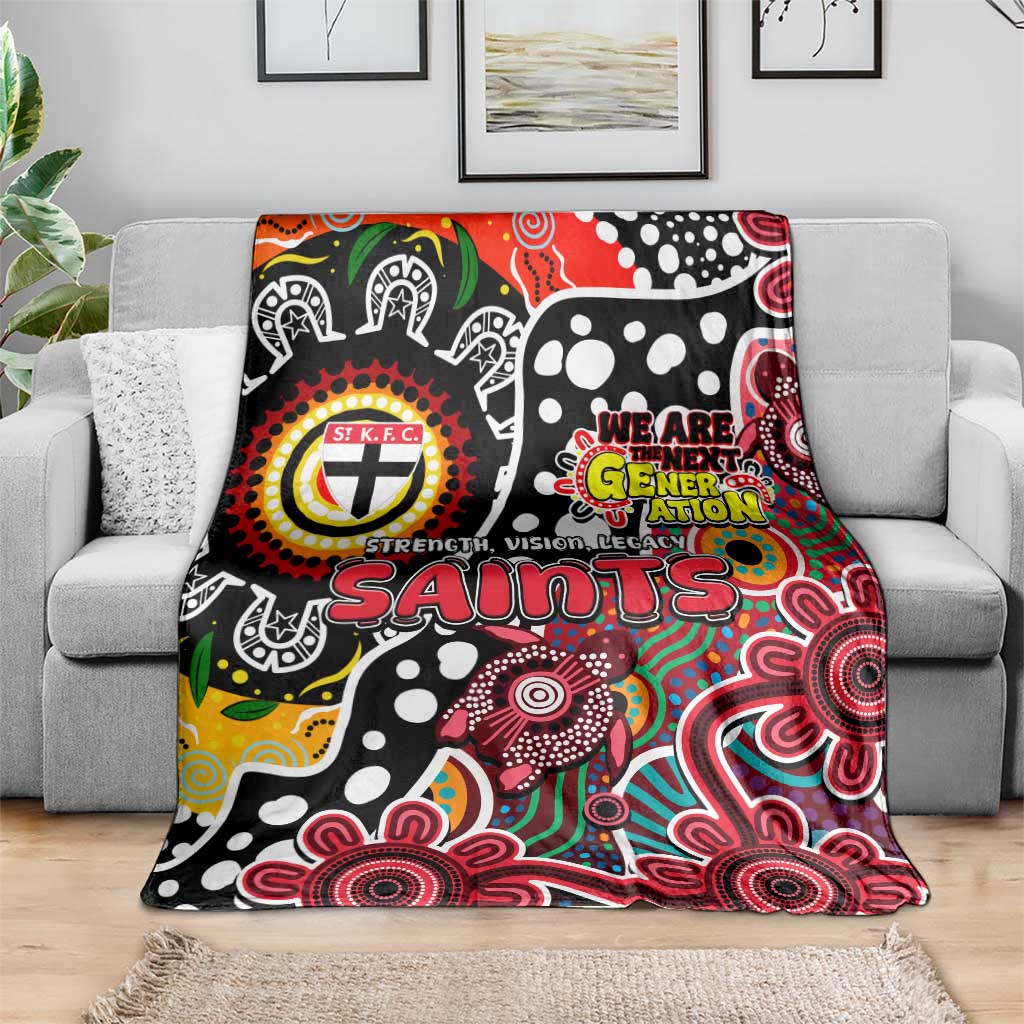 Saints AFL Celebrating 50 Years of Naidoc Blanket NAIDOC Week 2025 Aboriginal