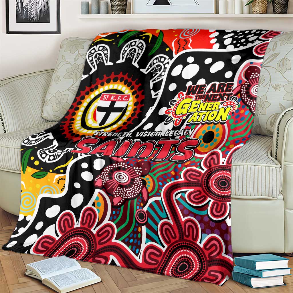 Saints AFL Celebrating 50 Years of Naidoc Blanket NAIDOC Week 2025 Aboriginal