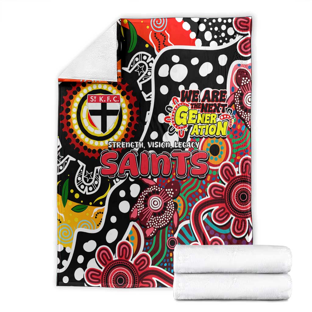 Saints AFL Celebrating 50 Years of Naidoc Blanket NAIDOC Week 2025 Aboriginal