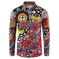 Personalised Saints AFL Celebrating 50 Years of Naidoc Button Sweatshirt NAIDOC Week 2025 Aboriginal