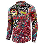Personalised Saints AFL Celebrating 50 Years of Naidoc Button Sweatshirt NAIDOC Week 2025 Aboriginal