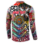 Personalised Saints AFL Celebrating 50 Years of Naidoc Button Sweatshirt NAIDOC Week 2025 Aboriginal