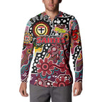 Personalised Saints AFL Celebrating 50 Years of Naidoc Button Sweatshirt NAIDOC Week 2025 Aboriginal