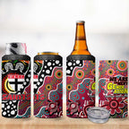 Saints AFL Celebrating 50 Years of Naidoc 4 in 1 Can Cooler Tumbler NAIDOC Week 2025 Aboriginal