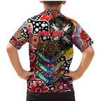 Personalised Saints AFL Celebrating 50 Years of Naidoc Family Matching Mermaid Dress and Hawaiian Shirt NAIDOC Week 2025 Aboriginal