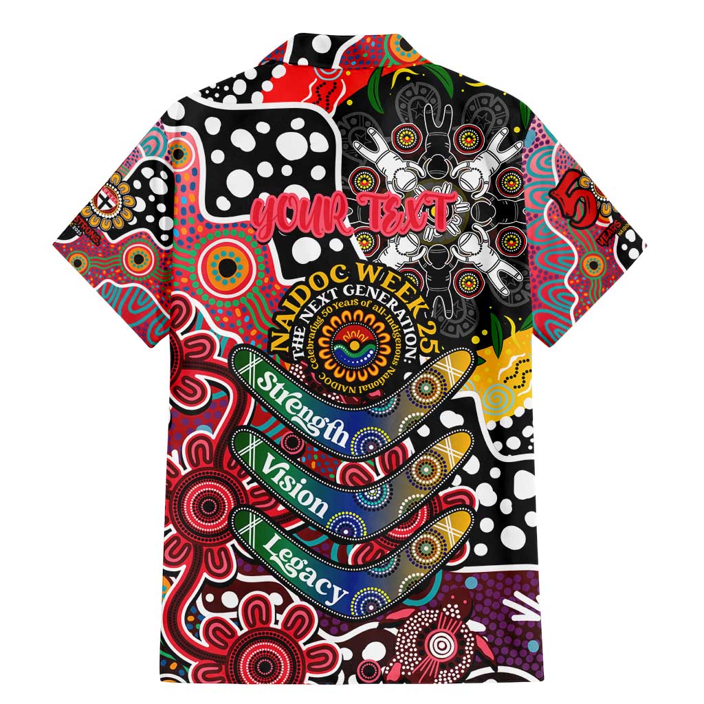 Personalised Saints AFL Celebrating 50 Years of Naidoc Family Matching Mermaid Dress and Hawaiian Shirt NAIDOC Week 2025 Aboriginal