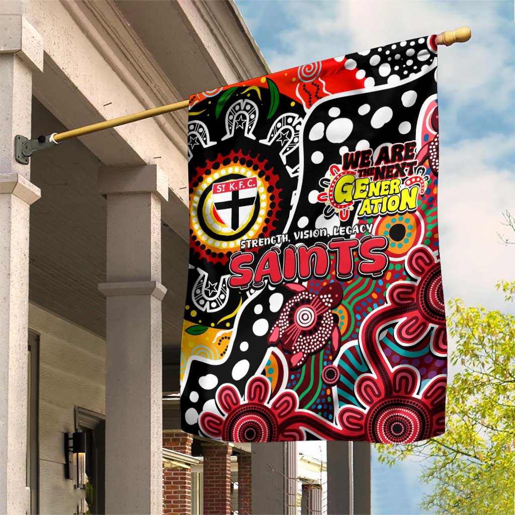 Saints AFL Celebrating 50 Years of Naidoc Garden Flag NAIDOC Week 2025 Aboriginal