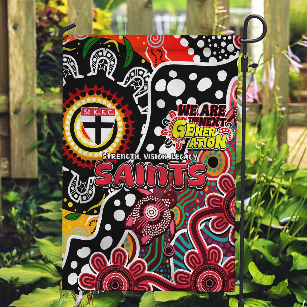 Saints AFL Celebrating 50 Years of Naidoc Garden Flag NAIDOC Week 2025 Aboriginal