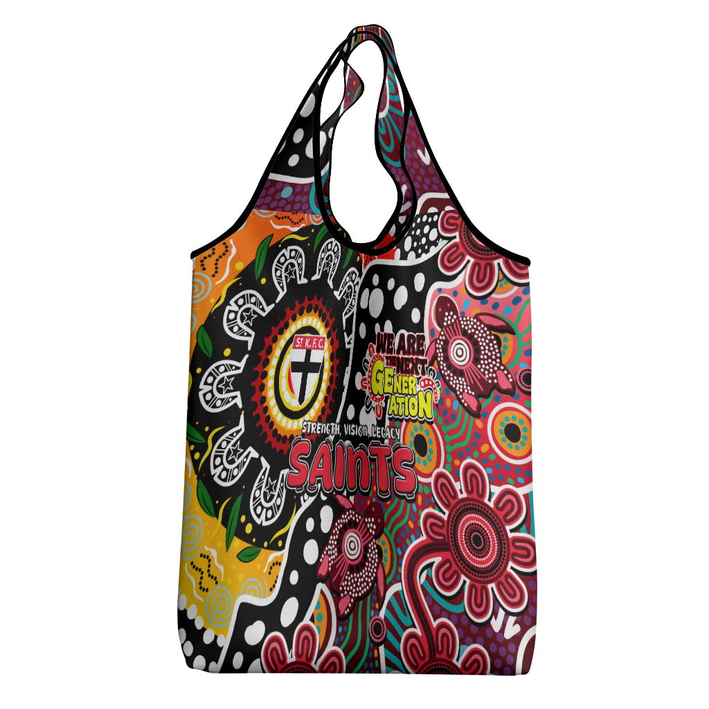 Saints AFL Celebrating 50 Years of Naidoc Grocery Bag NAIDOC Week 2025 Aboriginal