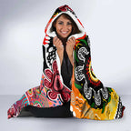 Saints AFL Celebrating 50 Years of Naidoc Hooded Blanket NAIDOC Week 2025 Aboriginal
