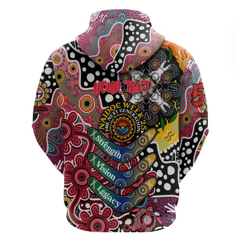 Personalised Saints AFL Celebrating 50 Years of Naidoc Hoodie NAIDOC Week 2025 Aboriginal