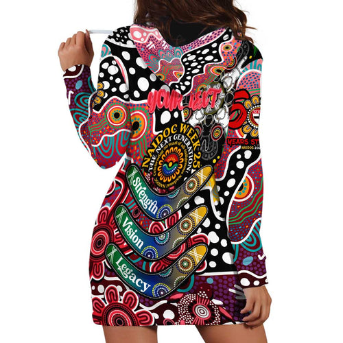 Personalised Saints AFL Celebrating 50 Years of Naidoc Hoodie Dress NAIDOC Week 2025 Aboriginal