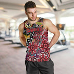 Personalised Saints AFL Celebrating 50 Years of Naidoc Men Tank Top NAIDOC Week 2025 Aboriginal