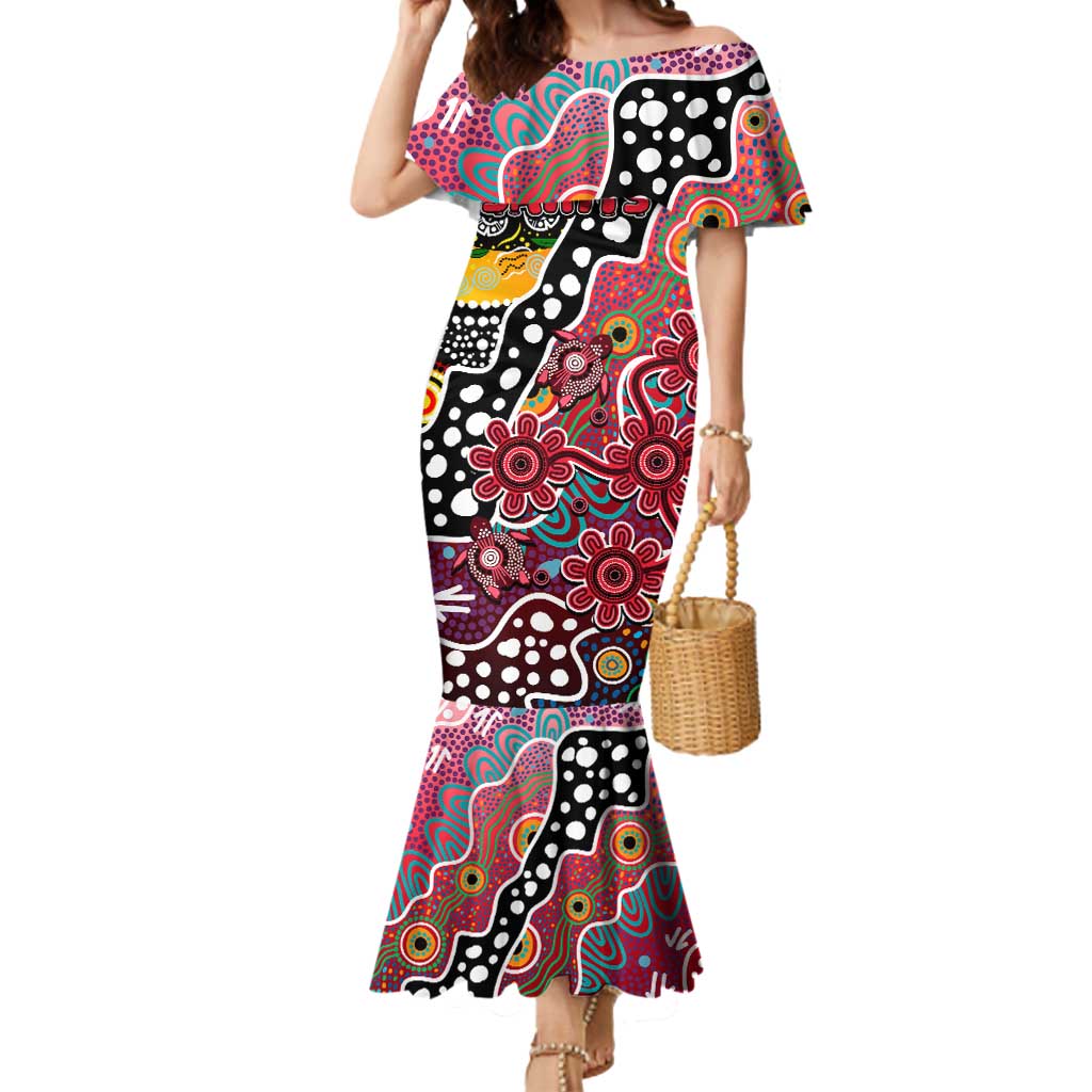 Personalised Saints AFL Celebrating 50 Years of Naidoc Mermaid Dress NAIDOC Week 2025 Aboriginal