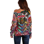 Personalised Saints AFL Celebrating 50 Years of Naidoc Off Shoulder Sweater NAIDOC Week 2025 Aboriginal