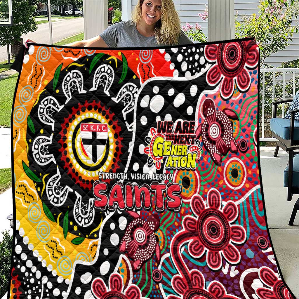 Saints AFL Celebrating 50 Years of Naidoc Quilt NAIDOC Week 2025 Aboriginal