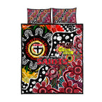 Saints AFL Celebrating 50 Years of Naidoc Quilt Bed Set NAIDOC Week 2025 Aboriginal