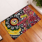 Saints AFL Celebrating 50 Years of Naidoc Rubber Doormat NAIDOC Week 2025 Aboriginal