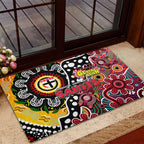 Saints AFL Celebrating 50 Years of Naidoc Rubber Doormat NAIDOC Week 2025 Aboriginal
