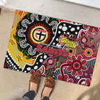 Saints AFL Celebrating 50 Years of Naidoc Rubber Doormat NAIDOC Week 2025 Aboriginal