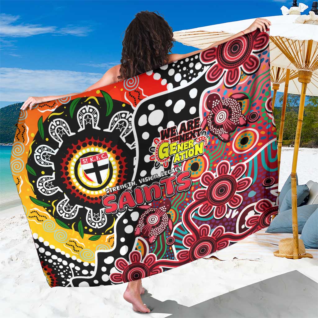 Saints AFL Celebrating 50 Years of Naidoc Sarong NAIDOC Week 2025 Aboriginal