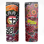 Saints AFL Celebrating 50 Years of Naidoc Skinny Tumbler NAIDOC Week 2025 Aboriginal