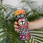 Saints AFL Celebrating 50 Years of Naidoc Skinny Tumbler NAIDOC Week 2025 Aboriginal
