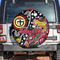 Saints AFL Celebrating 50 Years of Naidoc Spare Tire Cover NAIDOC Week 2025 Aboriginal