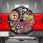 Saints AFL Celebrating 50 Years of Naidoc Spare Tire Cover NAIDOC Week 2025 Aboriginal