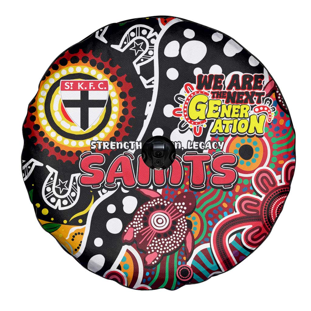 Saints AFL Celebrating 50 Years of Naidoc Spare Tire Cover NAIDOC Week 2025 Aboriginal