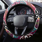 Saints AFL Celebrating 50 Years of Naidoc Steering Wheel Cover NAIDOC Week 2025 Aboriginal