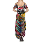 Personalised Saints AFL Celebrating 50 Years of Naidoc Summer Maxi Dress NAIDOC Week 2025 Aboriginal