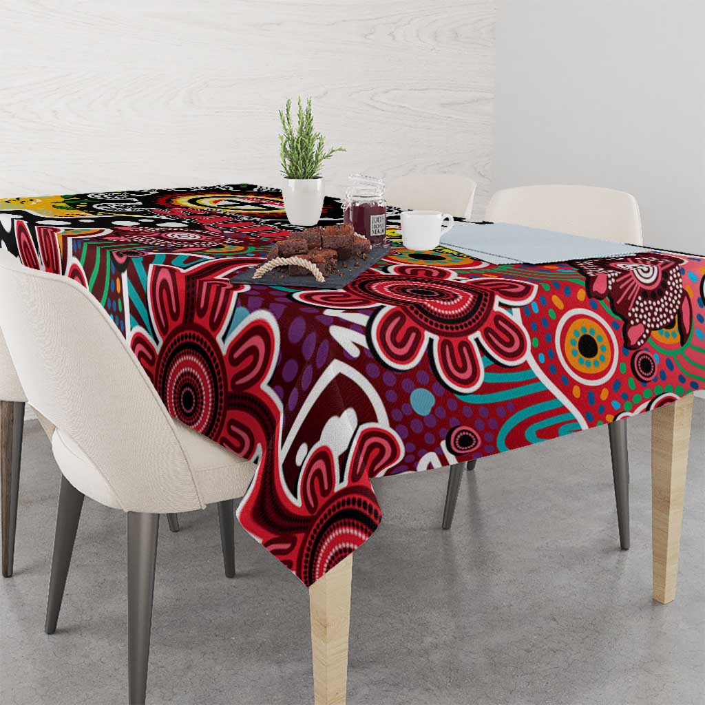 Saints AFL Celebrating 50 Years of Naidoc Tablecloth NAIDOC Week 2025 Aboriginal