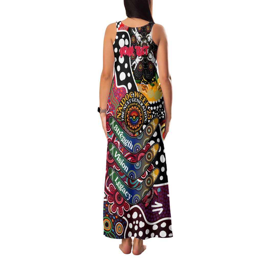 Personalised Saints AFL Celebrating 50 Years of Naidoc Tank Maxi Dress NAIDOC Week 2025 Aboriginal