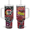 Saints AFL Celebrating 50 Years of Naidoc Tumbler With Handle NAIDOC Week 2025 Aboriginal