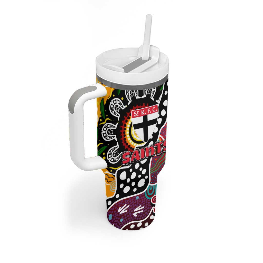 Saints AFL Celebrating 50 Years of Naidoc Tumbler With Handle NAIDOC Week 2025 Aboriginal
