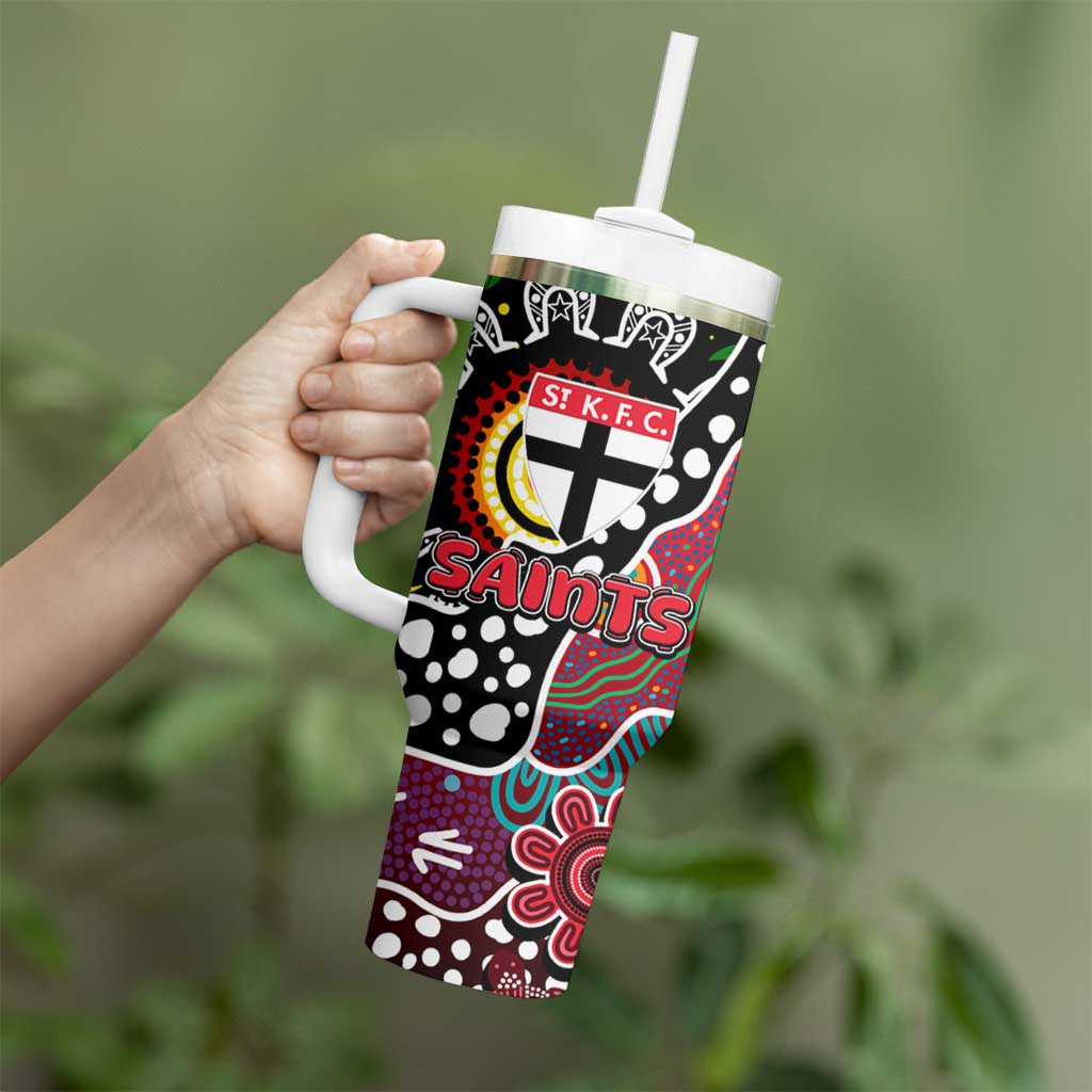 Saints AFL Celebrating 50 Years of Naidoc Tumbler With Handle NAIDOC Week 2025 Aboriginal