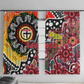 Saints AFL Celebrating 50 Years of Naidoc Window Curtain NAIDOC Week 2025 Aboriginal