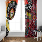 Saints AFL Celebrating 50 Years of Naidoc Window Curtain NAIDOC Week 2025 Aboriginal