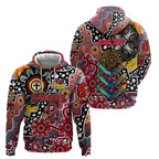 Personalised Saints AFL Celebrating 50 Years of Naidoc Zip Hoodie NAIDOC Week 2025 Aboriginal