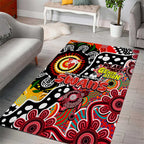 Swans AFL Celebrating 50 Years of Naidoc Area Rug NAIDOC Week 2025 Aboriginal