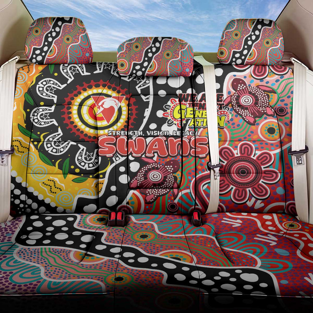 Swans AFL Celebrating 50 Years of Naidoc Back Car Seat Cover NAIDOC Week 2025 Aboriginal