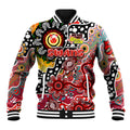 Personalised Swans AFL Celebrating 50 Years of Naidoc Baseball Jacket NAIDOC Week 2025 Aboriginal