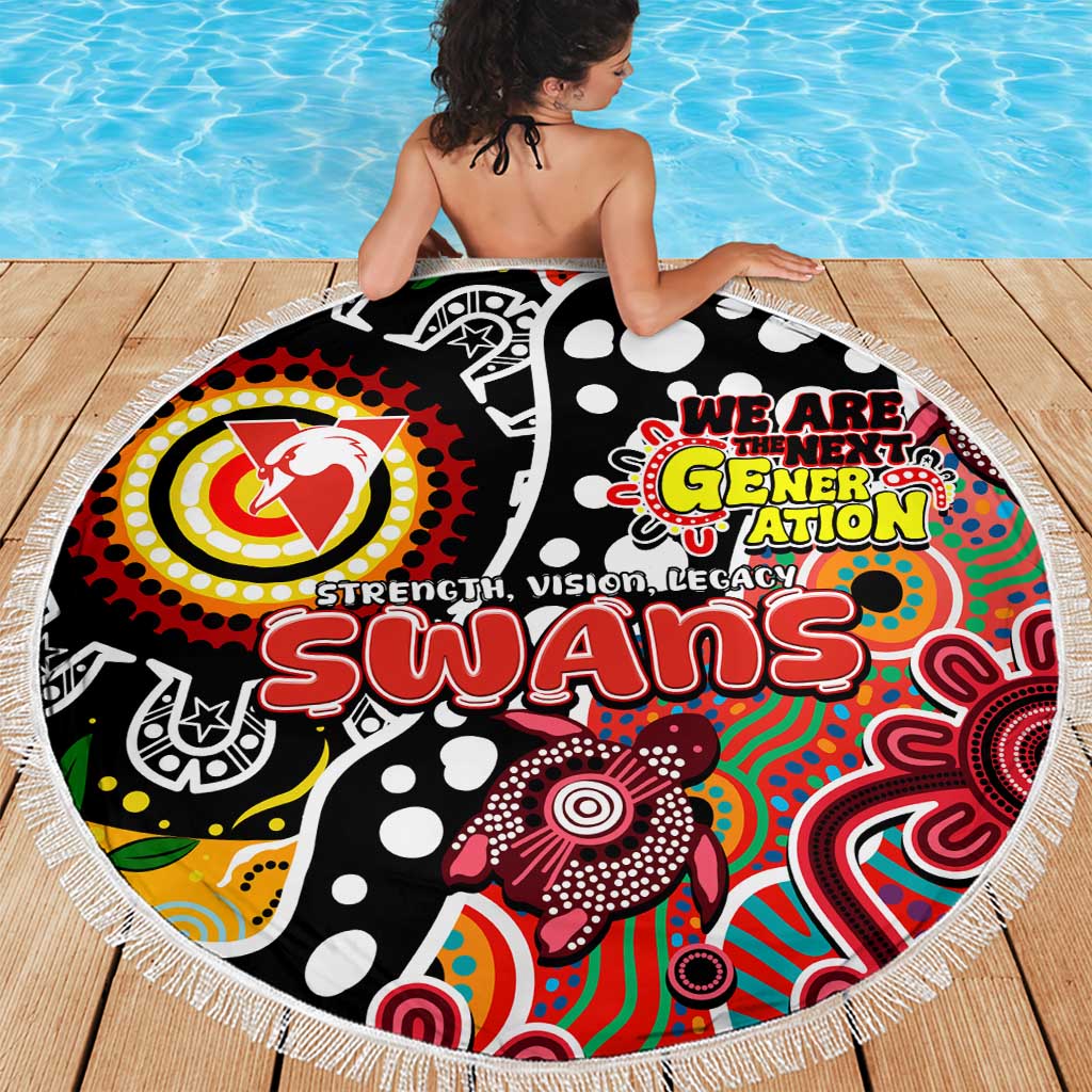 Swans AFL Celebrating 50 Years of Naidoc Beach Blanket NAIDOC Week 2025 Aboriginal