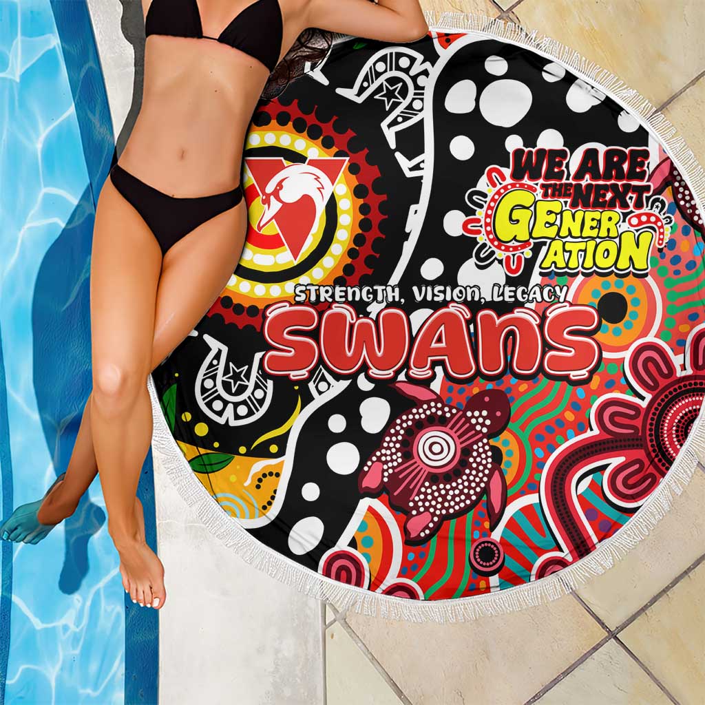 Swans AFL Celebrating 50 Years of Naidoc Beach Blanket NAIDOC Week 2025 Aboriginal