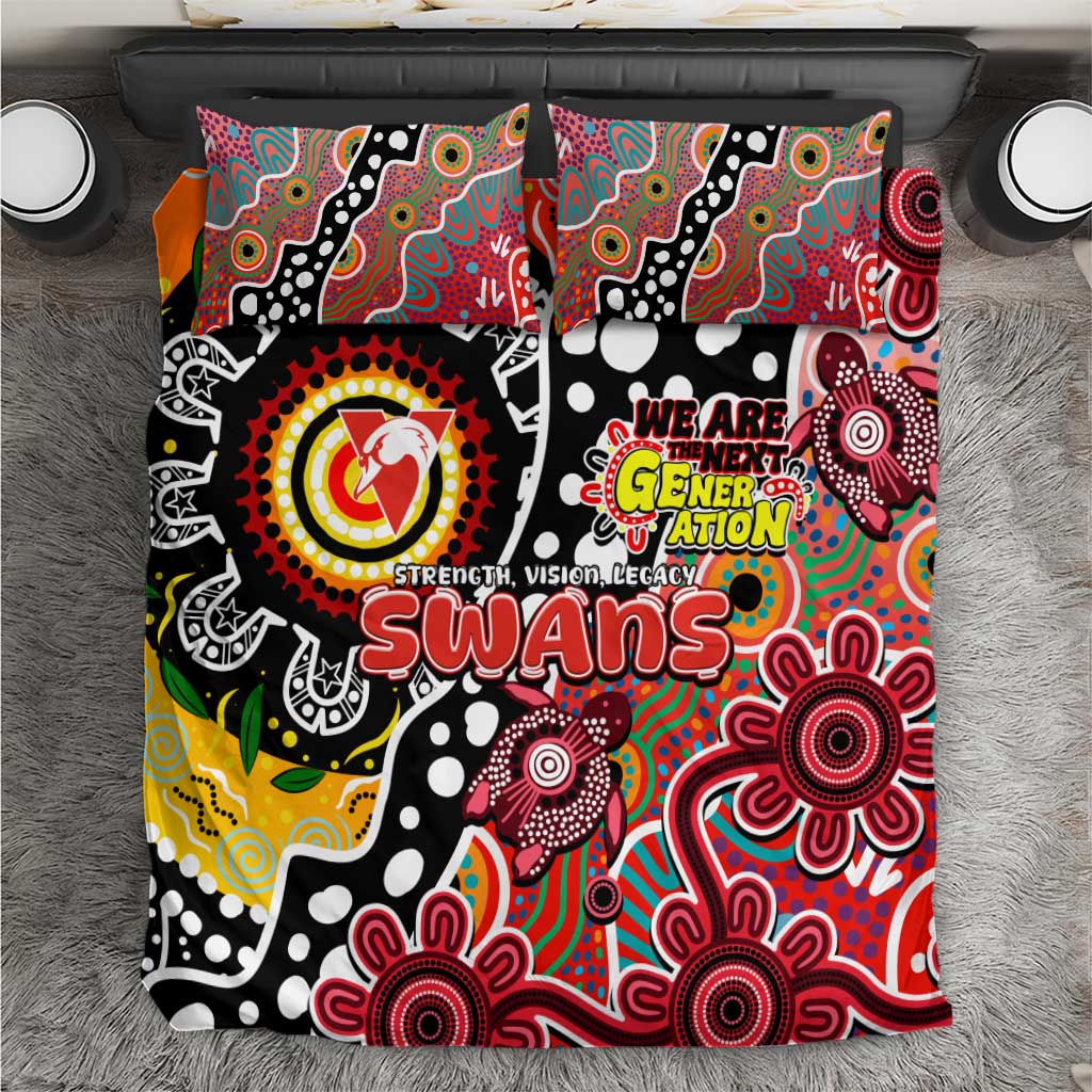 Swans AFL Celebrating 50 Years of Naidoc Bedding Set NAIDOC Week 2025 Aboriginal