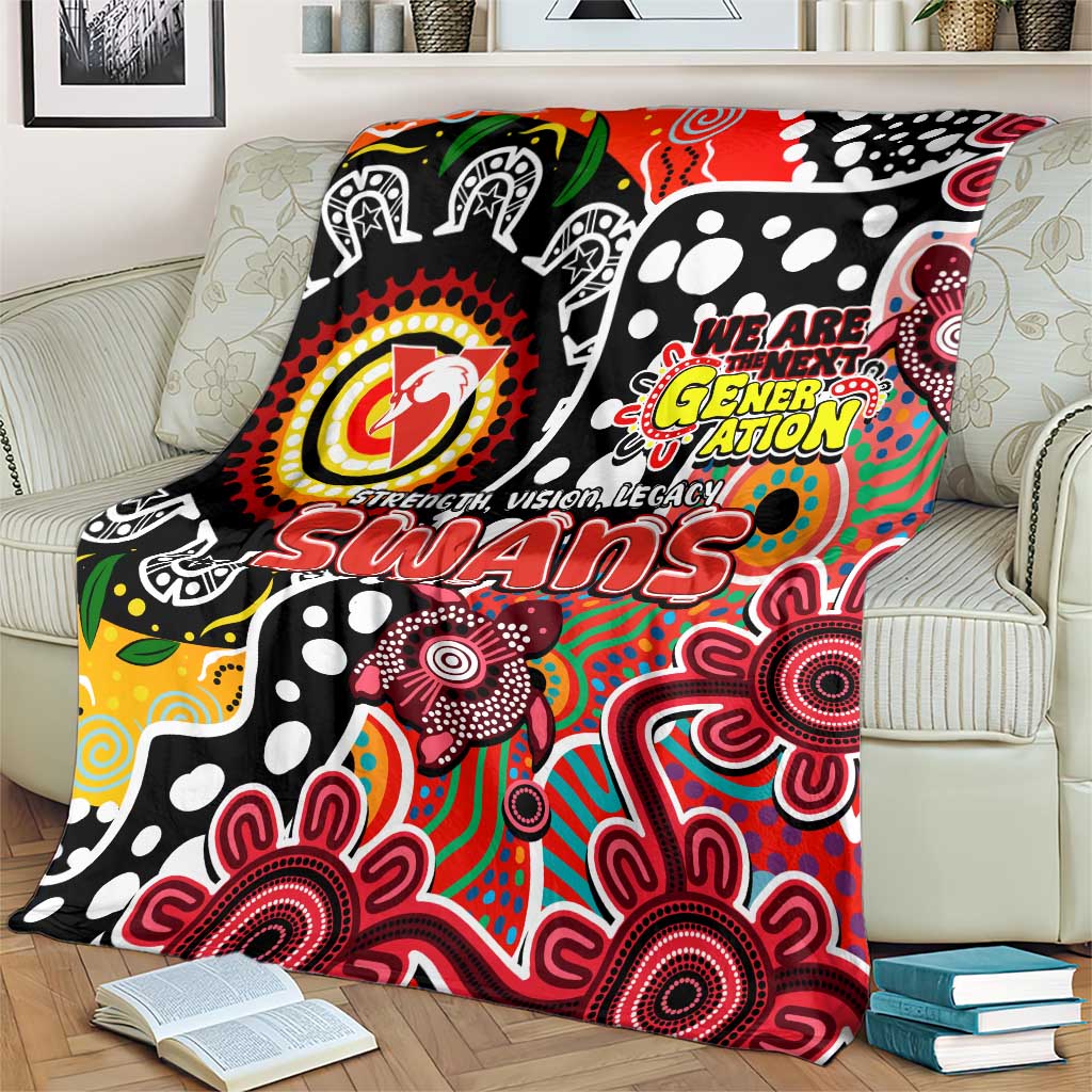 Swans AFL Celebrating 50 Years of Naidoc Blanket NAIDOC Week 2025 Aboriginal