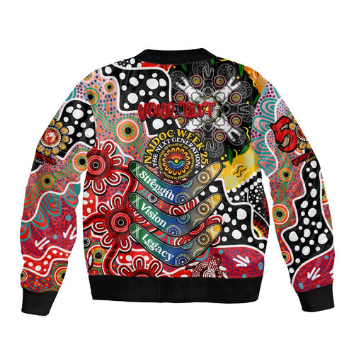 Personalised Swans AFL Celebrating 50 Years of Naidoc Bomber Jacket NAIDOC Week 2025 Aboriginal