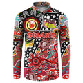 Personalised Swans AFL Celebrating 50 Years of Naidoc Button Sweatshirt NAIDOC Week 2025 Aboriginal