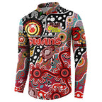 Personalised Swans AFL Celebrating 50 Years of Naidoc Button Sweatshirt NAIDOC Week 2025 Aboriginal